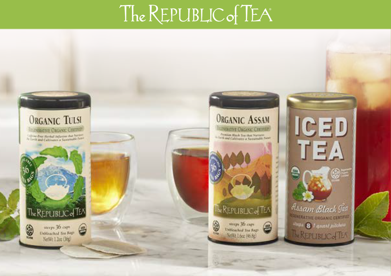 New Premium Teas and Herbs from The Republic of Tea