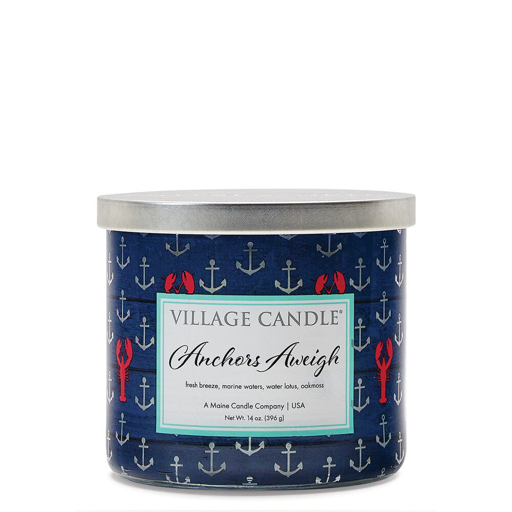 Village Candle - Anchors Aweigh - Luminary Bowl