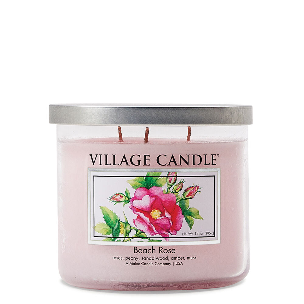 Village Candle - Beach Rose - Bowl