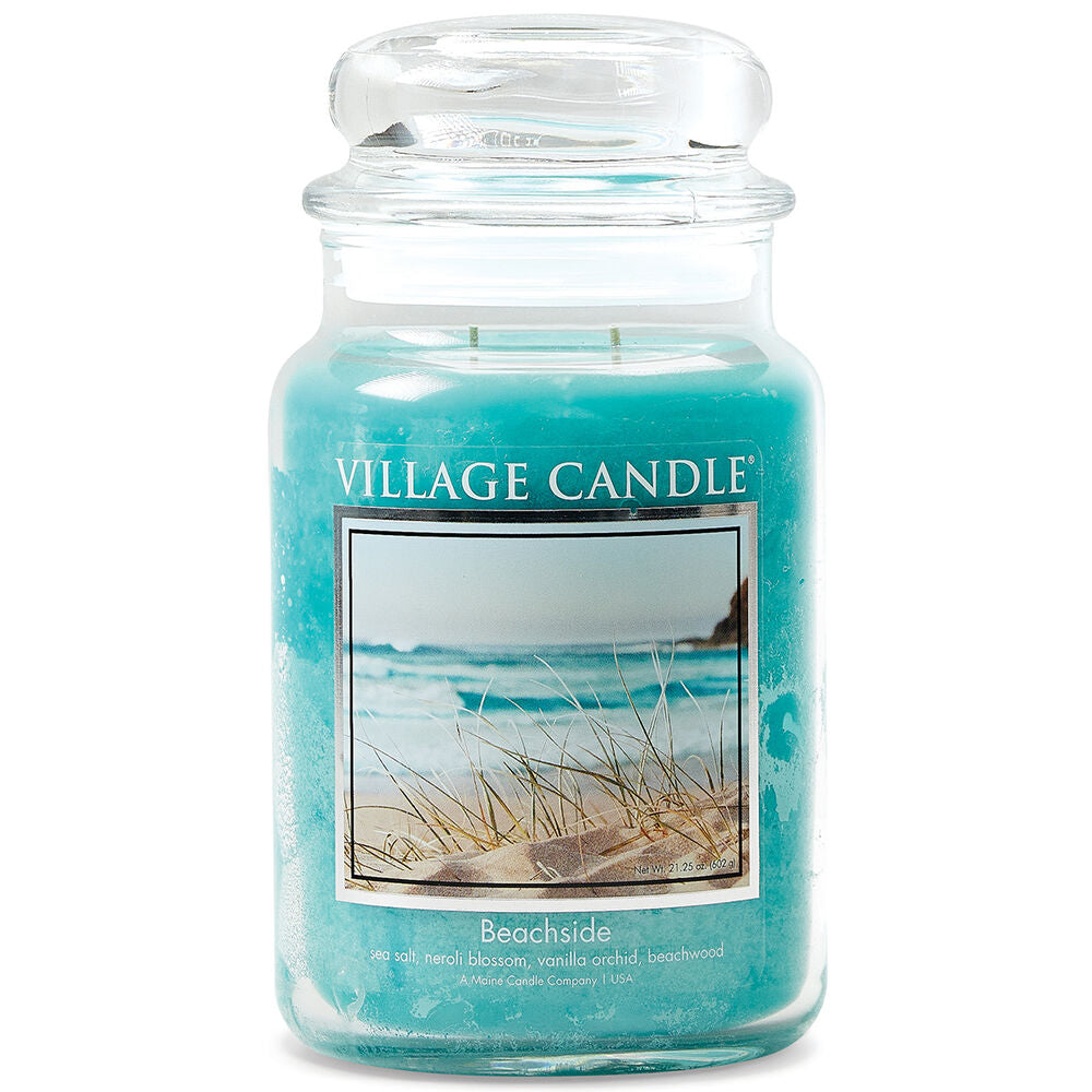 Village Candle - Beachside - Large Glass Dome