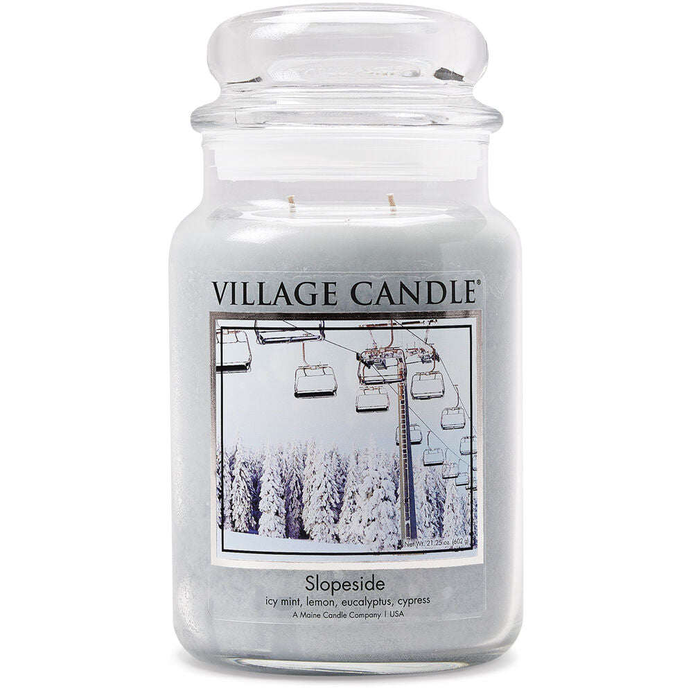 Village Candle - Slopeside - Large Glass Dome