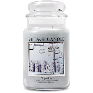 Village Candle - Slopeside - Large Glass Dome