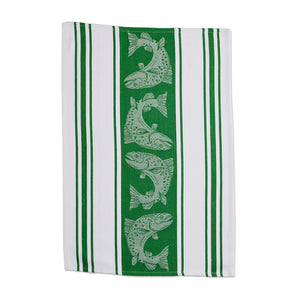 Stonewall Home - Tea Towel - Fish Jacquard Stripe