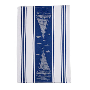 Stonewall Home - Tea Towel - Sailboat Jacquard Stripe