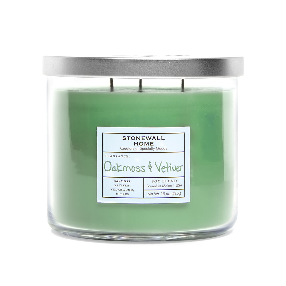 Stonewall Home - Oakmoss & Vetiver Candle, Bowl