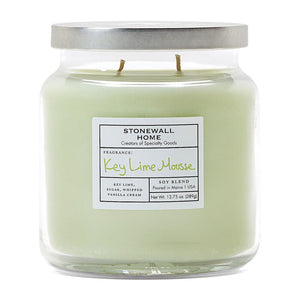 Stonewall Kitchen - Key Lime Mousse Candle, Medium Apothecary