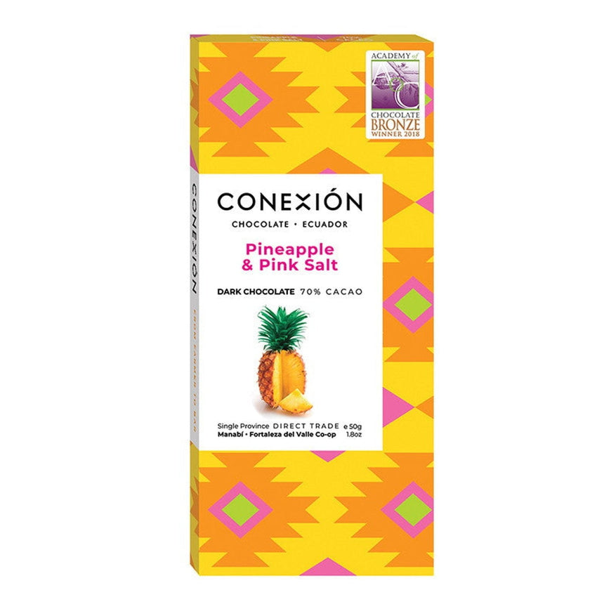 Conexion Chocolate - Pineapple & Pink Salt 70%