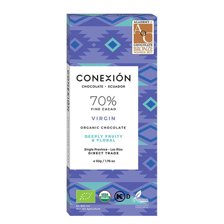 Conexion Chocolate - Heirloom Raw, Los Rios (Virgin) 70%