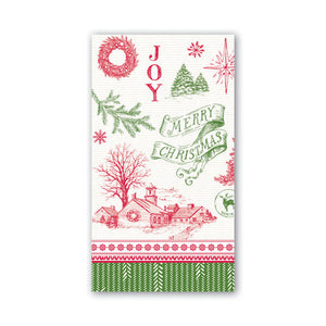 Michel Design Works - It's Christmastime Hostess Napkin