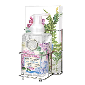 Michel Design Works - Wild Hydrangea Foaming Hand Soap & Hostess Napkin Set