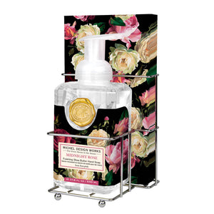 Michel Design Works - Midnight Rose Foaming Hand Soap & Hostess Napkin Set