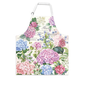 Michel Design Works - Wild Hydrangea ApronMichel Design Works - Wild Hydrangea Apron