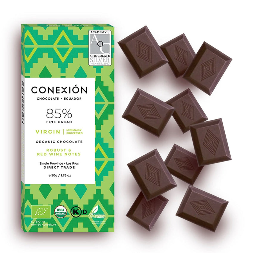 Conexion Chocolate - Heirloom Raw, Vinces (Virgin) 85%