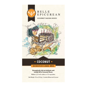 Belle Epicurean - Cake Mix - Coconut