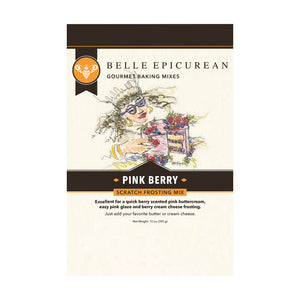 Belle Epicurean - Frosting Mix - Pink Berry