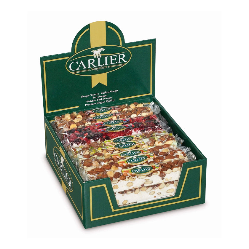 Carlier Nougatiers - Deluxe Nougat Bars in Display