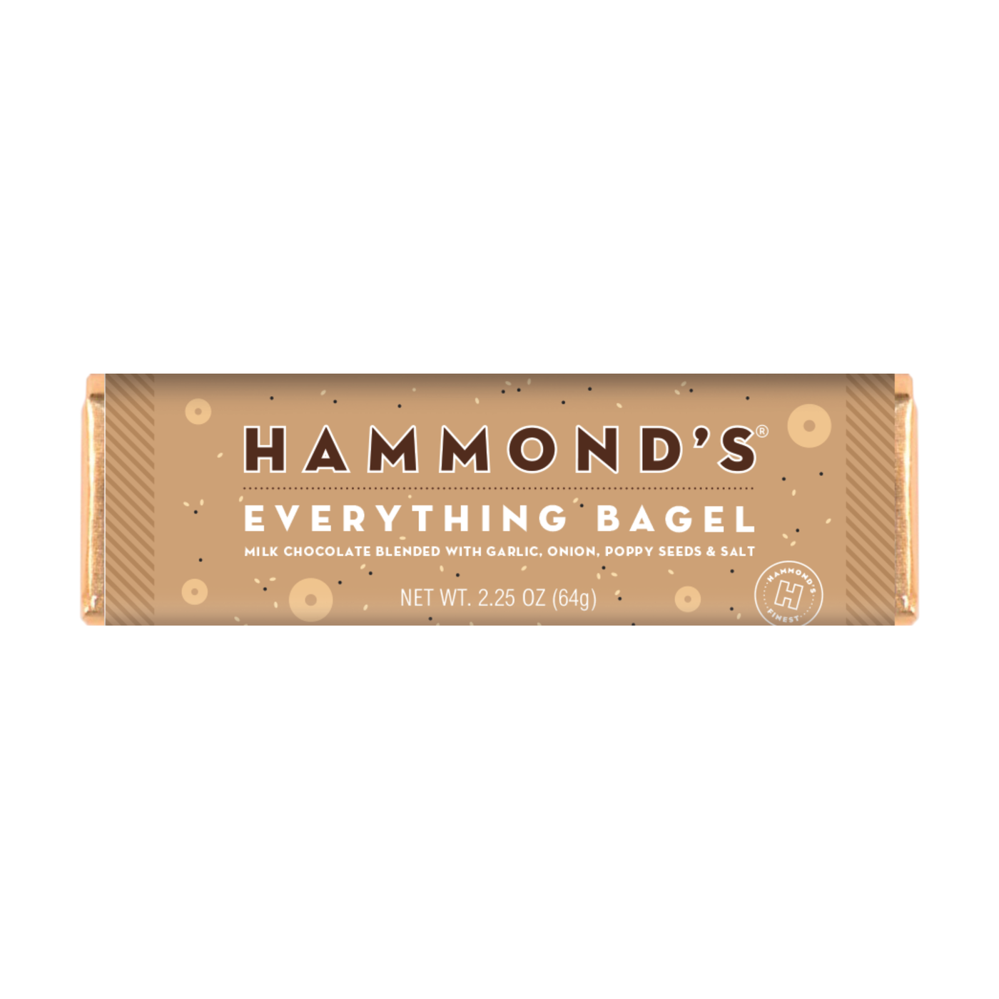 Hammond's Candies - Chocolate Bars - Everything Bagel