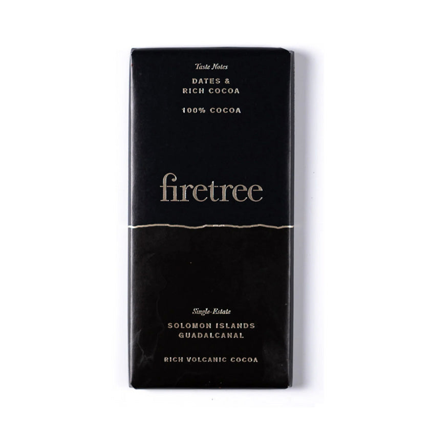 Firetree - Solomon Islands, Guadalcanal 100% Cocoa 70g