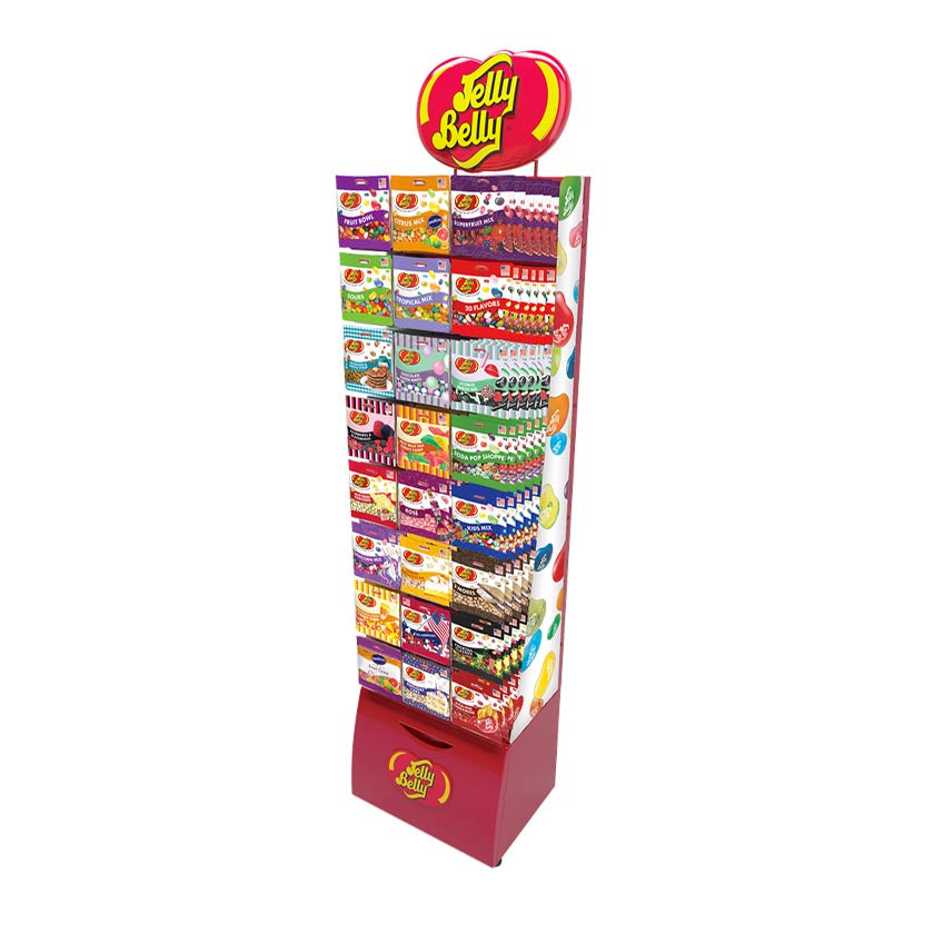 Jelly Belly® Displays - Curve Rack All Peg (FREE w/ $400 Order ...