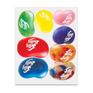 Jelly Belly® Store Decor - 3D Bean Decals (8/sheet)