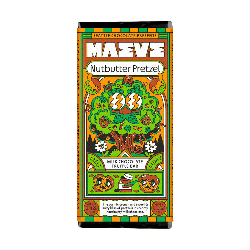 Maeve - Truffle Bar (2.4oz) - Nutbutter Pretzel