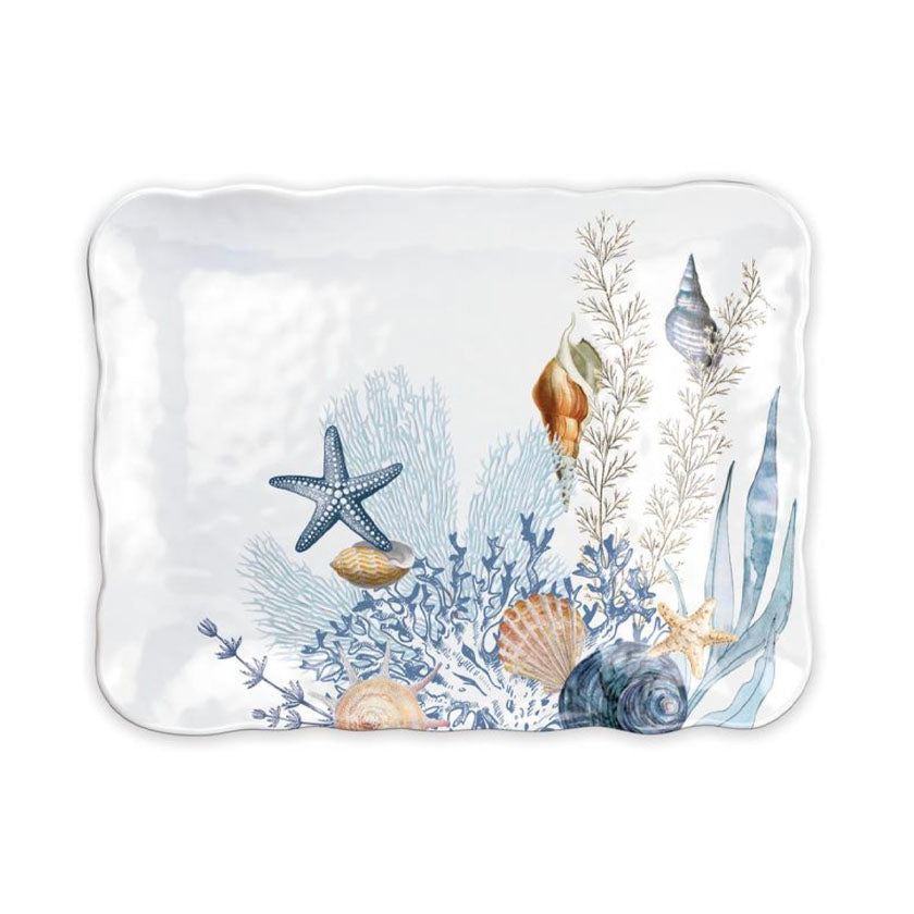 Michel Design Works - Ocean Tide Melamine Cookie Tray