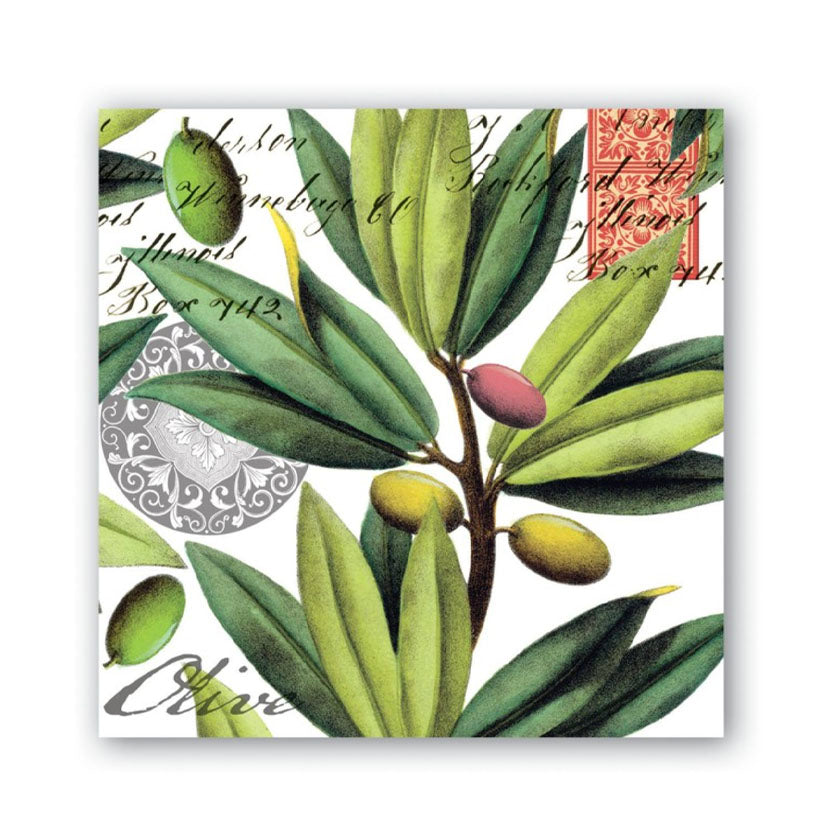 Michel Design Works - Olive Grove Cocktail Napkin