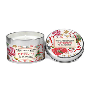 Michel Design Works - Peppermint Travel Candle