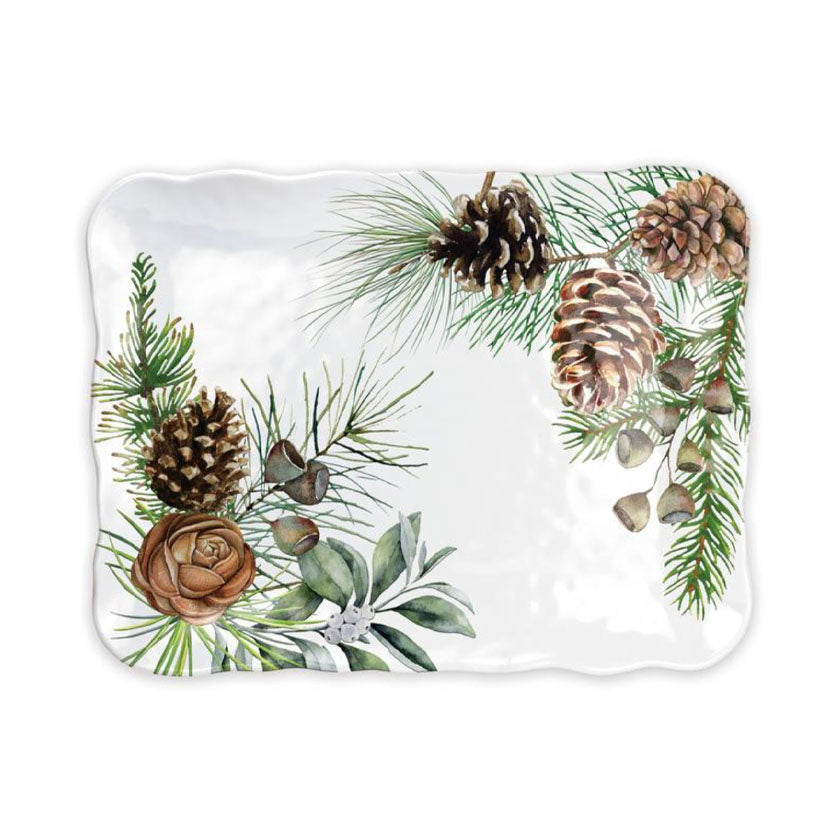 Michel Design Works - White Spruce Melamine Cookie Tray