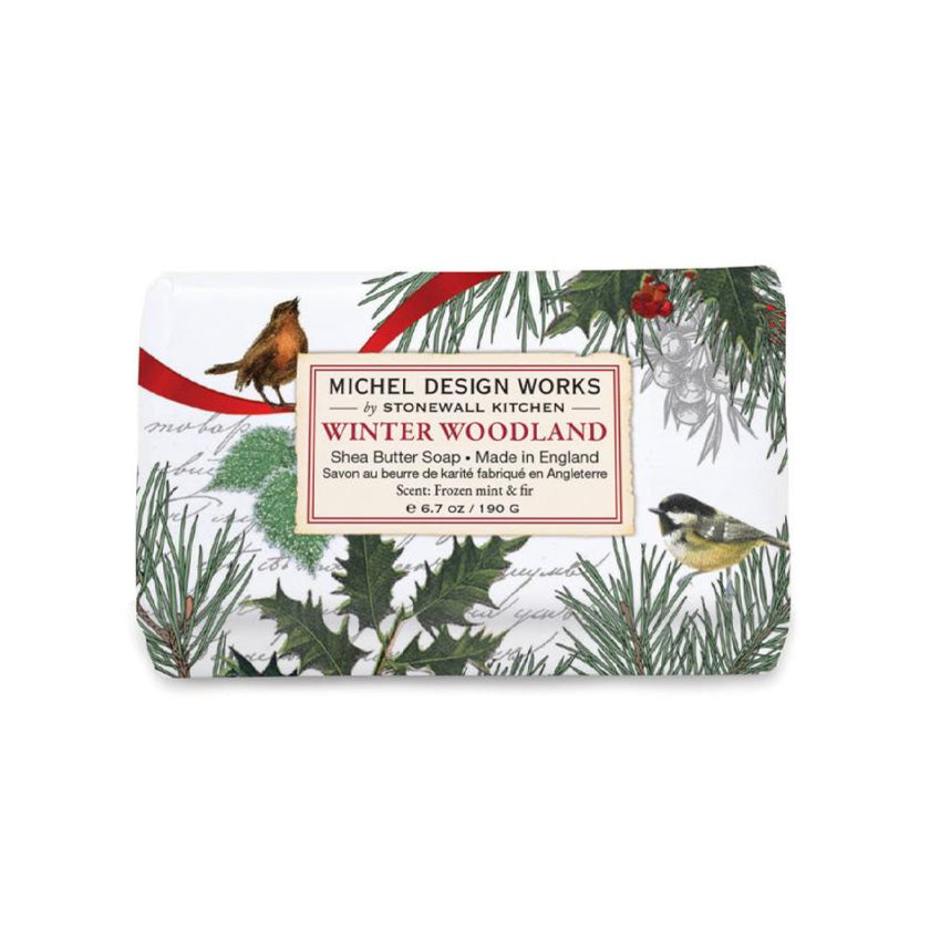 Michel Design Works - Winter Woodland Medium Bath Soap Bar