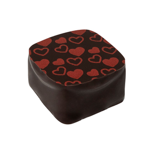 Nirvana - Hearts Stencil Dark Chocolates (Bulk)