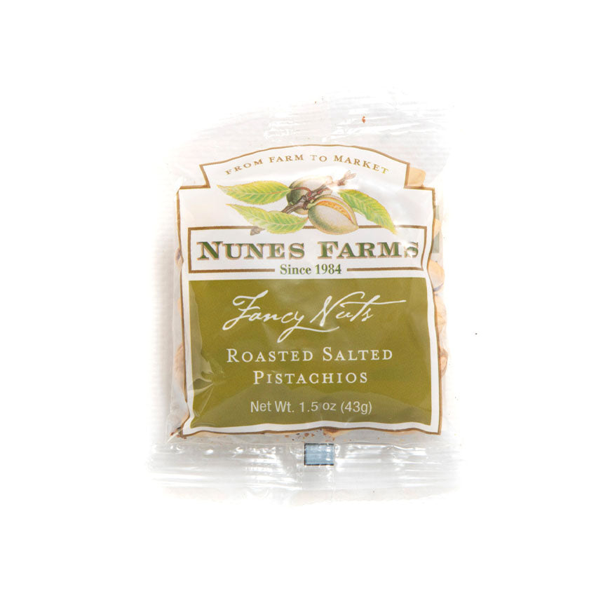 Nunes Farms - Roasted Salted Pistachios in 1.5oz Bag