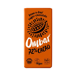 Ombar - 72% Cacao Chocolate Bar