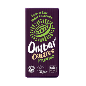 Ombar - Centres Pistachio Chocolate Bar