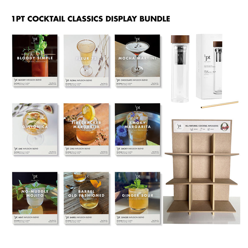 One Part Co - Cocktail Classics Display Bundle (18+2)