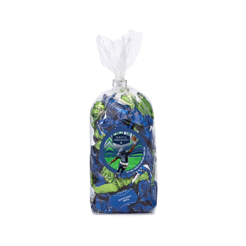 Seattle Chocolate - Truffle Gift Bag (12oz) - Football