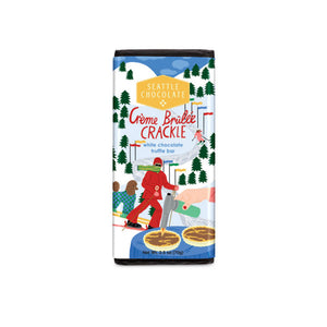 Seattle Chocolate - Truffle Bar (2.5oz) - Créme Brûlée Crackle