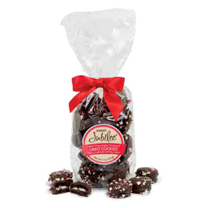 Sweet Jubilee - Holiday Dark Chocolate Covered Mini Oreo® with Crushed Candy Cane