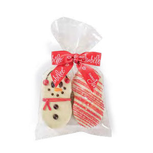 Sweet Jubilee - Holiday Nutter Butter® Snowman in White Chocolate