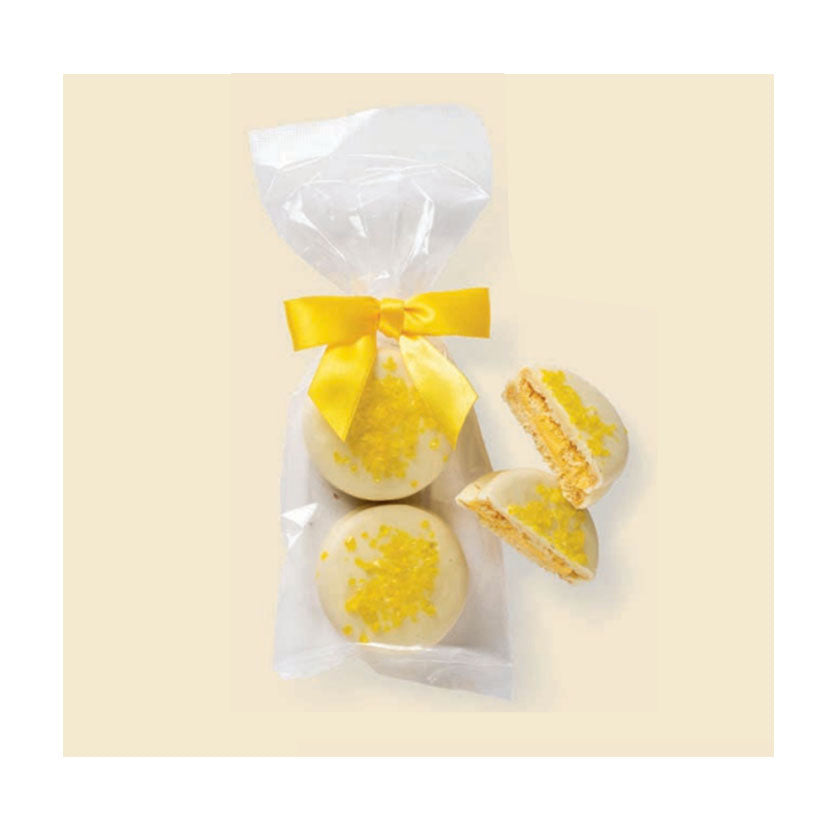 Sweet Jubilee - Spring Lemon Oreo® Cookies in White Chocolate (2-pack)