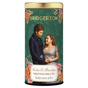 The Republic of Tea - Bridgerton Colin & Penelope Ginger Peach Vanilla