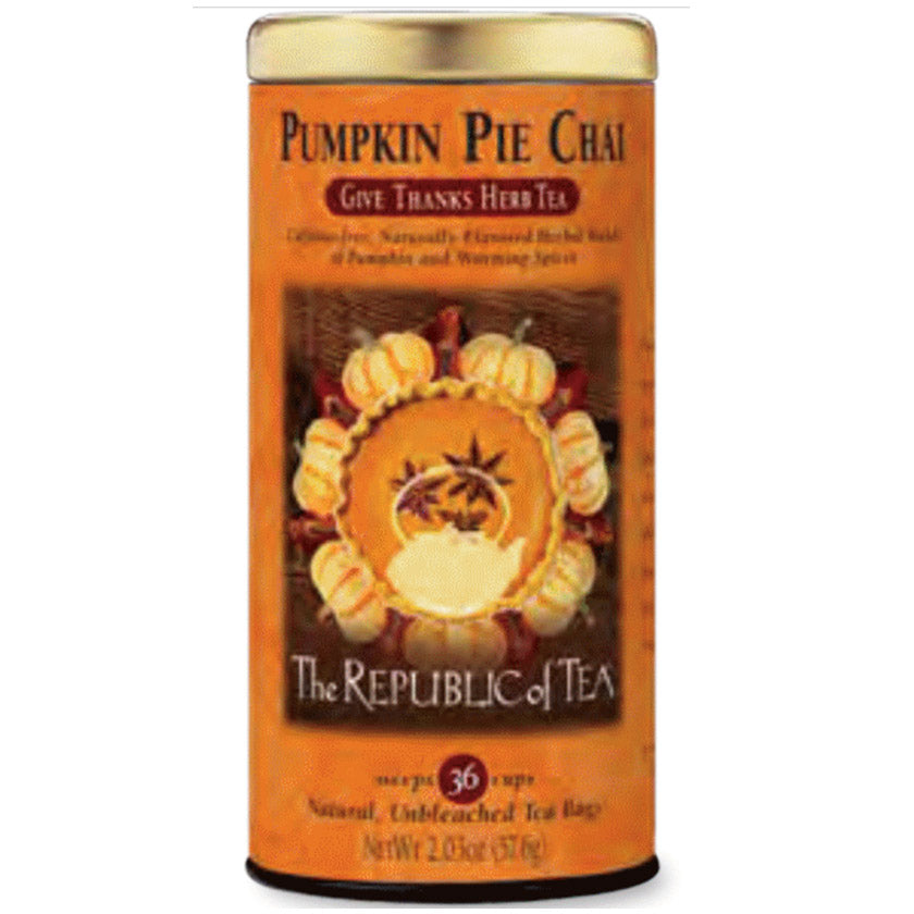 The Republic of Tea - Pumpkin Pie Chai