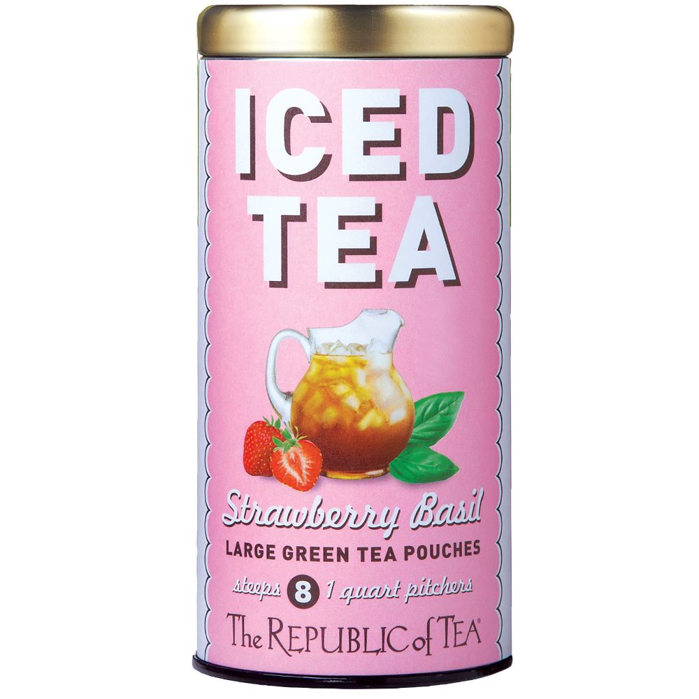 The Republic of Tea - Strawberry Basil Iced Tea