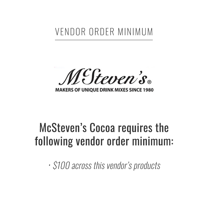 McStevens - Harmony Dark Chocolate Cocoa Packet (20ct) 1.25 oz