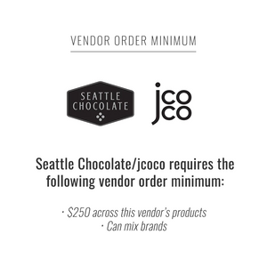 Seattle Chocolate - Truffle Bar (2.5oz) - Seattle Sea Salt (Football)