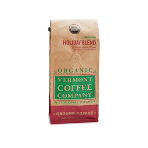 Vermont Coffee - Organic Holiday Blend Ground 12oz