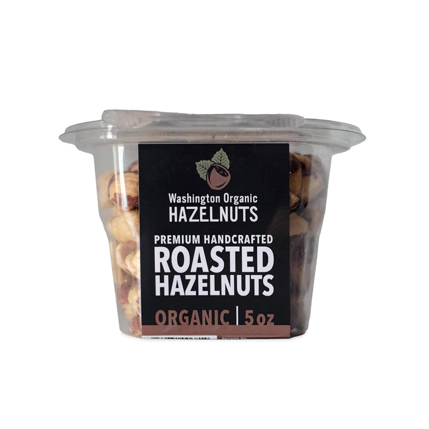 Washington Organic Hazelnuts - Organic Roasted Hazelnuts 5oz