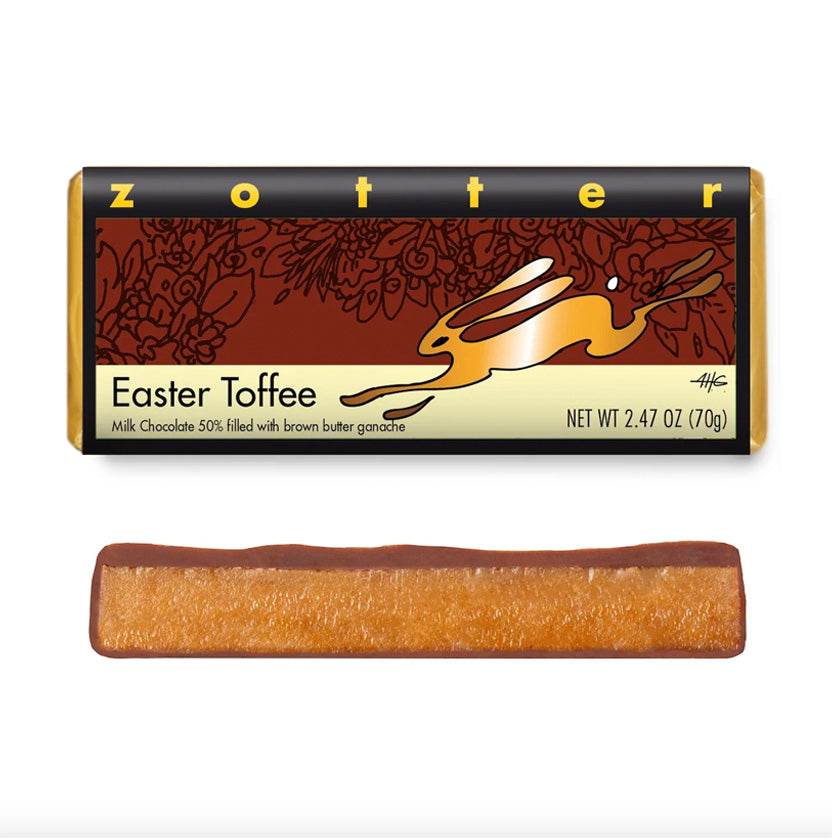 Zotter - Hand Scooped Chocolate - Easter Toffee