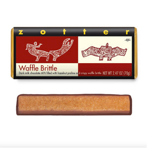 Zotter - Hand Scooped Chocolate - Waffle Brittle