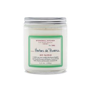 Stonewall Kitchen Fine Home Keeping - Herbes de Provence Soy Candle